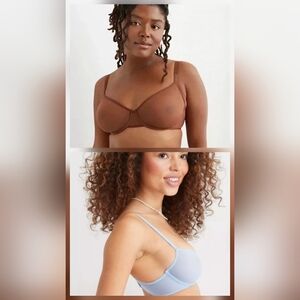 2 aerie smoothez balconette bra